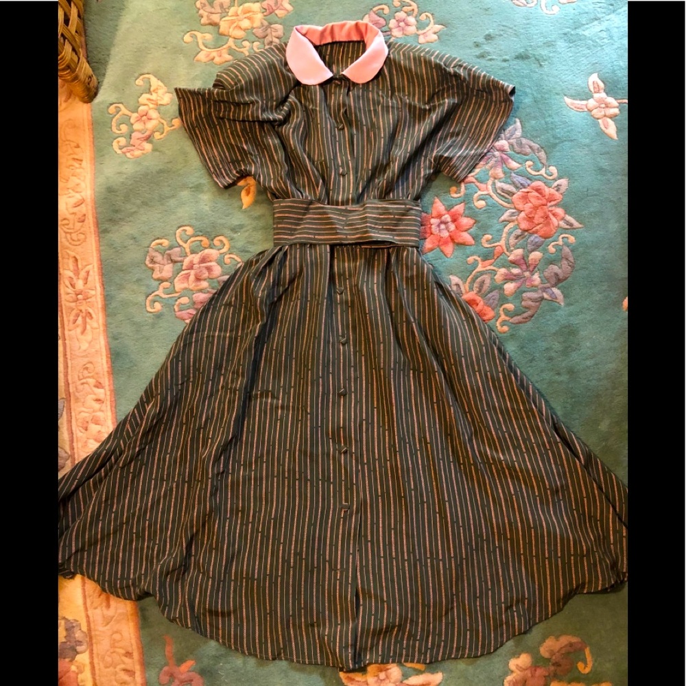 Pure Silk Chocolate Brown Dress